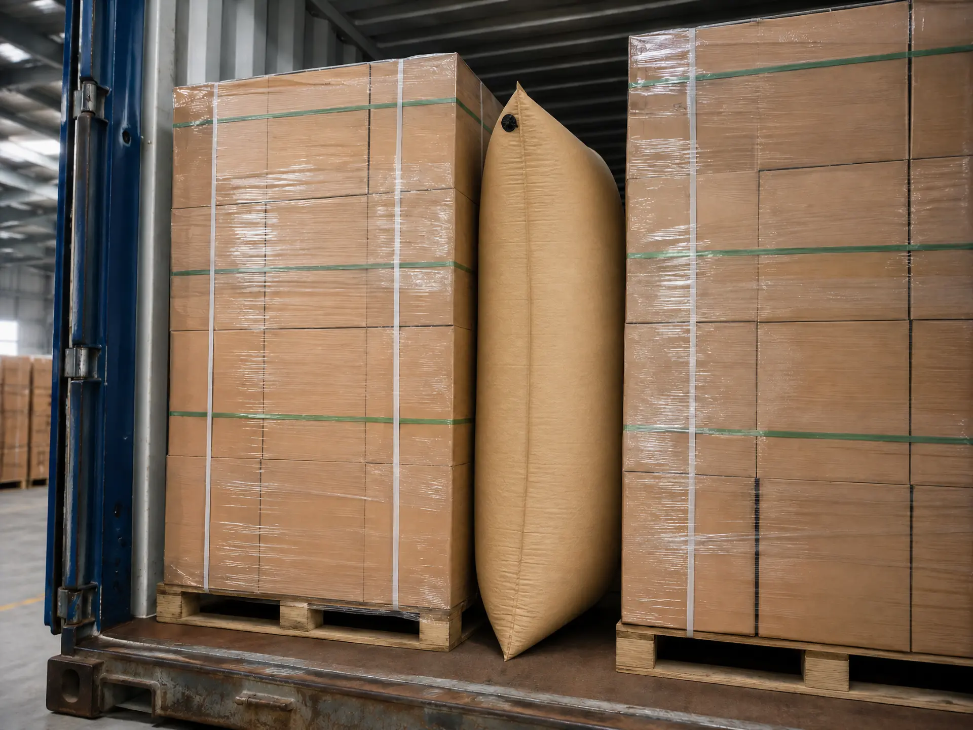 Dunnage bag application — Cargo Gap Filling